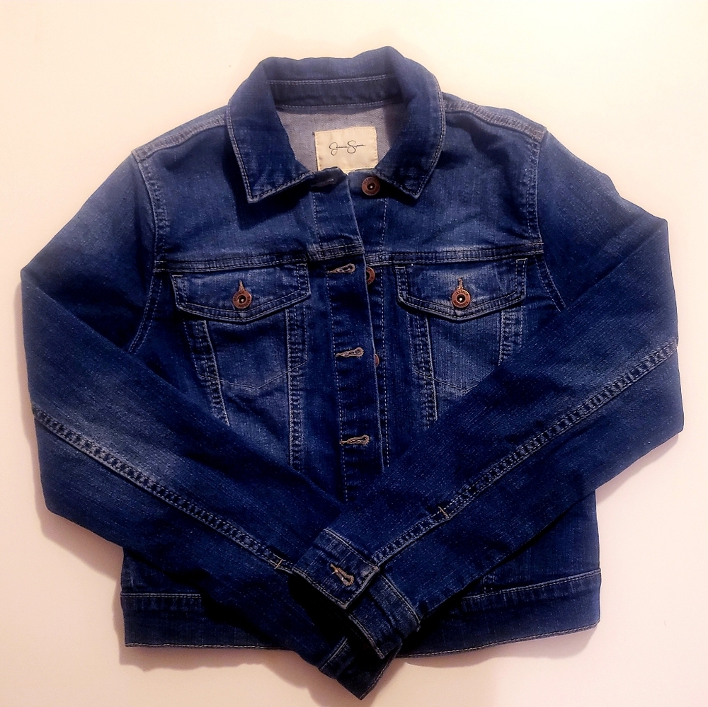 Jessica Simpson Denim Jacket (Size Small)